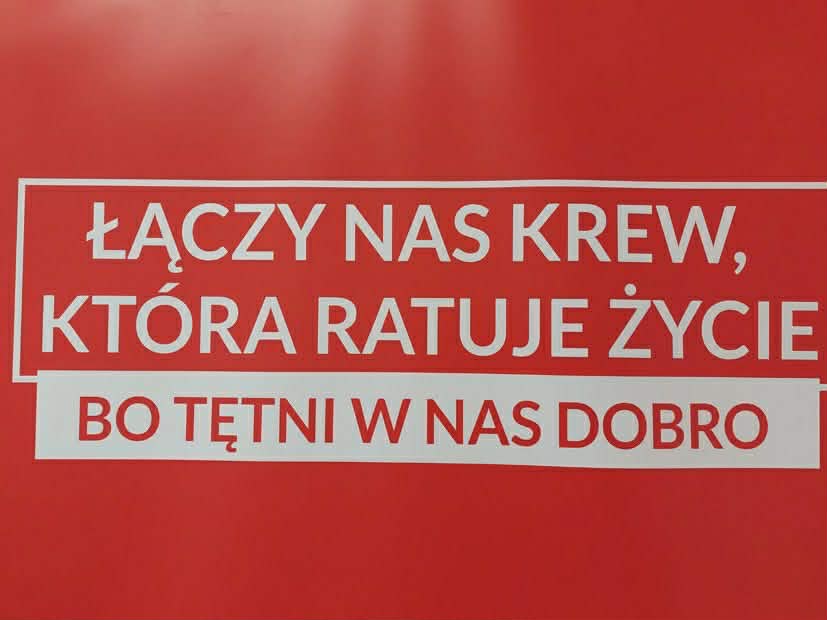 „Bo tętni w nas dobro”- akcja Honorowego Dawstwa Krwi