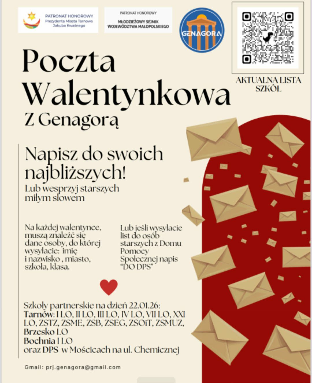 Poczta Walentynkowa z Genagorą