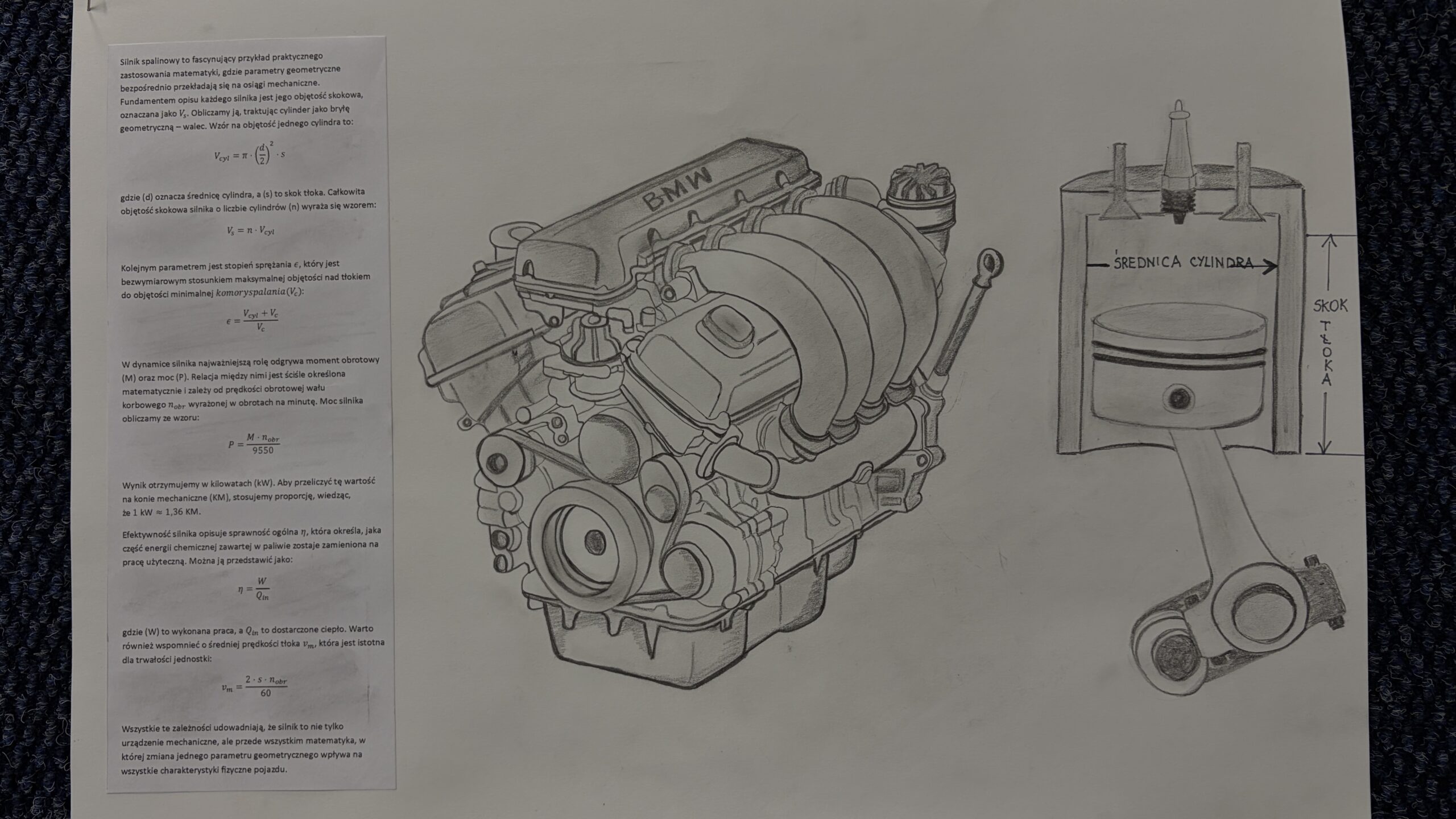 rysunek pt matematyka w zawodzie mechanika samochodowego
