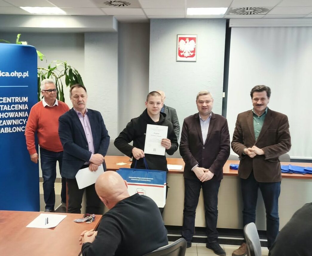 Sukces naszego ucznia w konkursie „Sprawny w zawodzie 2026”