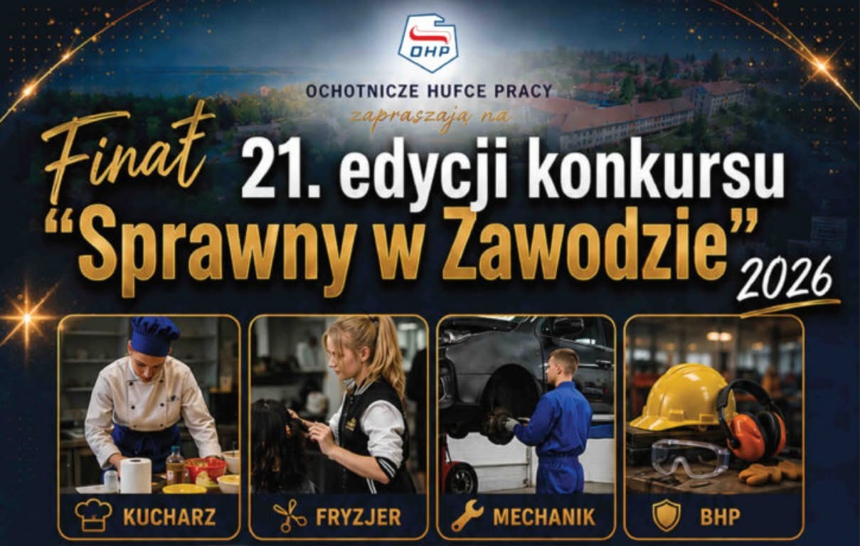 Sukces naszego ucznia w Ogólnopolskim Konkursie „Sprawny w Zawodzie” 2026