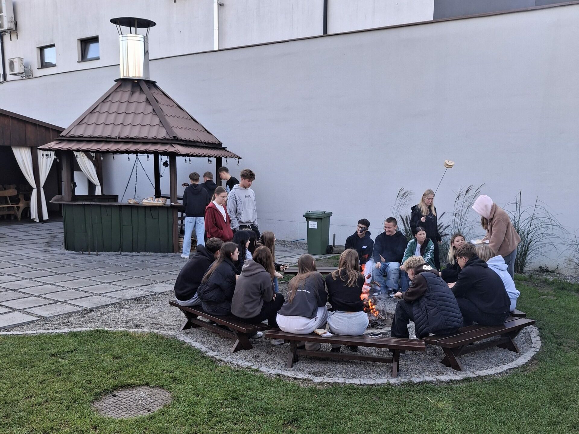 Ognisko integracyjne uczniów klas 1a i 2f