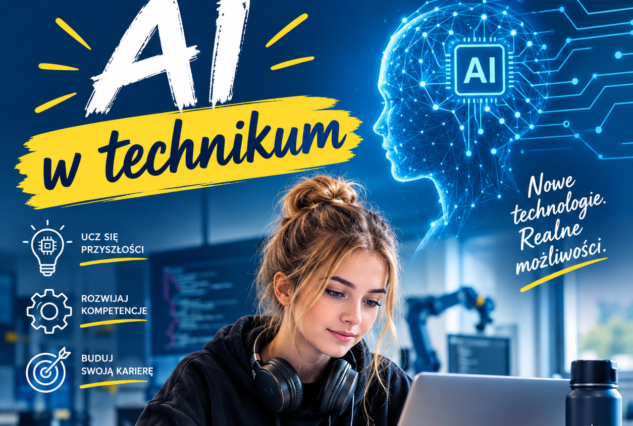 AI w technikum pod kontrolą nauczyciela — zaproszenie do próby