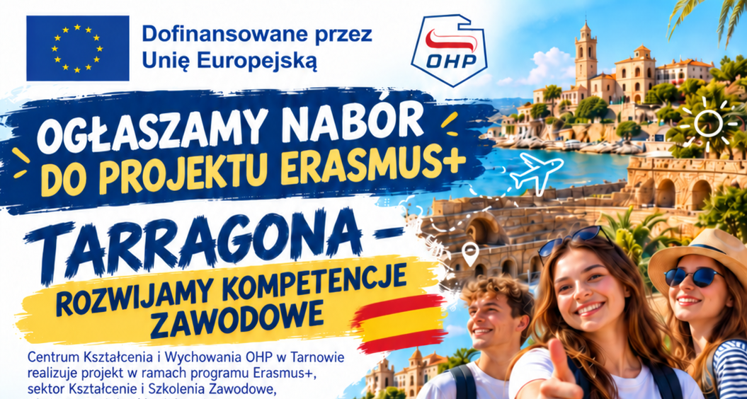 Nabór uczniów klasy 3ef do projektu Erasmus+