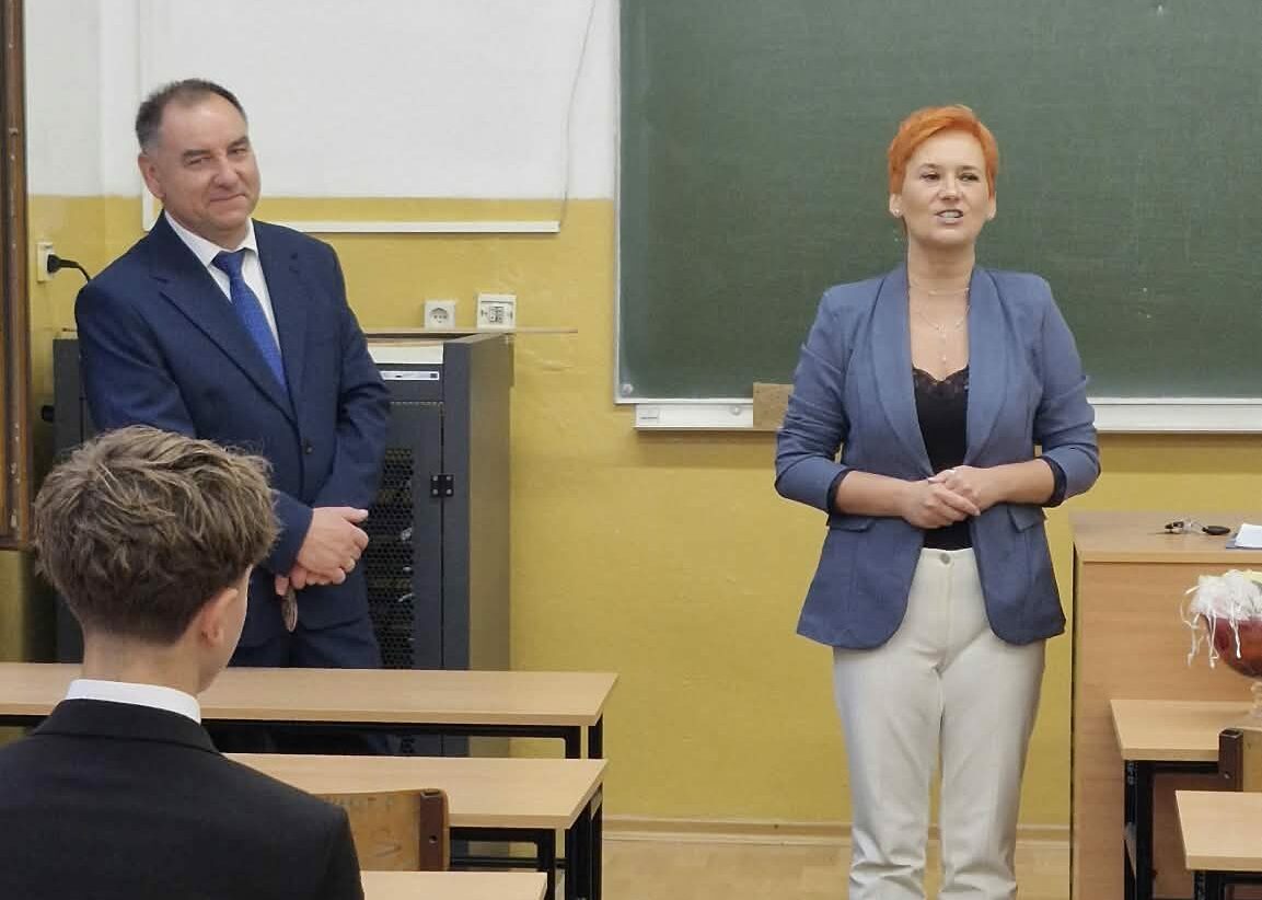 Powitanie pierwszoklasistów